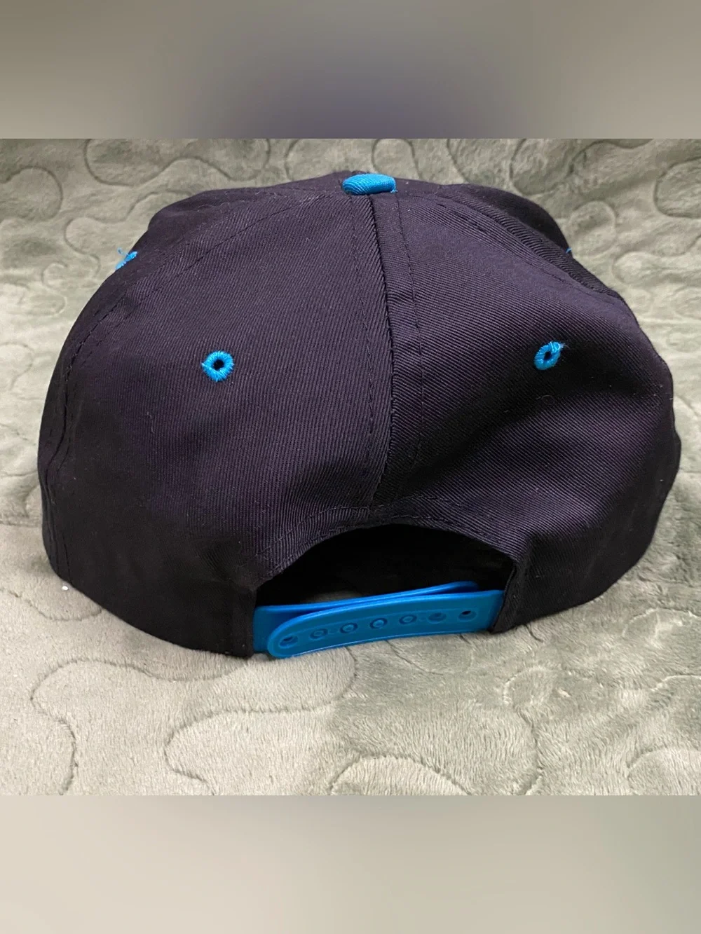 Vintage NASCAR Brickyard 400 August 5, 1995 Black And Teal Spa back Hat, Logo7